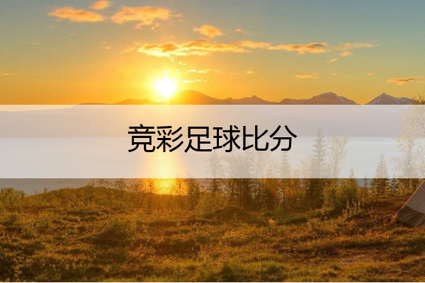 竞彩足球比分,竞彩足球比分计算器
