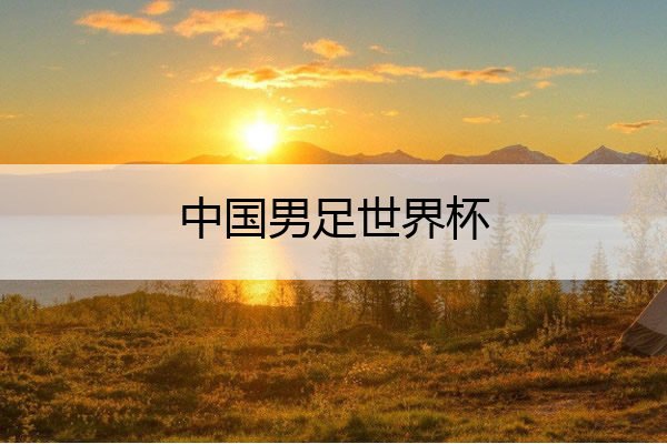 中国男足世界杯 中国男足世界杯历