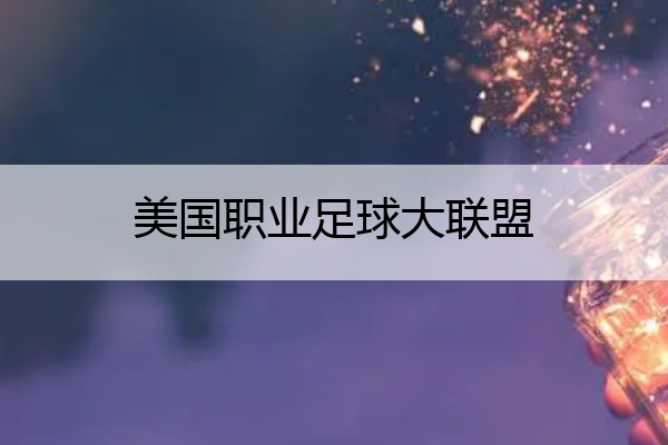美国职业足球大联盟,美国职业足球大联盟官网
