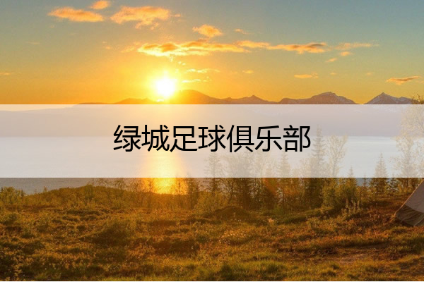 绿城足球俱乐部(绿城足球俱乐部成立时间)
